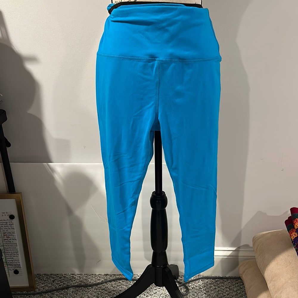 Kyodan Blue Leggings High Waist Stretch